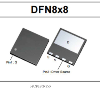 800V N-Channel Super Junction MOSFET HCFL80R250 DFN8x8