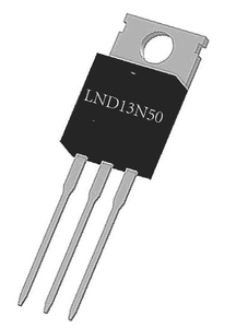 Lonten N-channel 500V, 13A Power MOSFET LNC13N50/LND13N50 TO-220 TO-220F