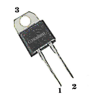 Silicon Carbide Schottky Diode G3S06004J TO-220ISO