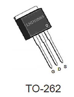 Lonten N-channel 650V, 10A Power MOSFET LND10N65/LNC10N65/LNE10N65/LNF10N65