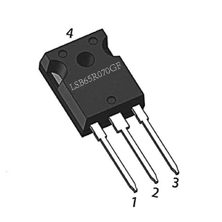 High Voltage Coolmos N-channel 650V, 47A, 0.07Ω Power MOSFET LSB65R070GF TO-247