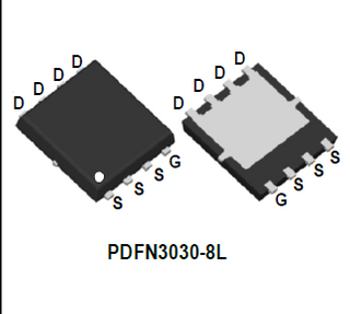 60V N-Channel Enhancement Mode Power MOSFET WMQ098N06LG2 PDFN3030-8L