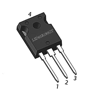 High Voltage Lonten N-channel 650V, 20A, 0.18Ω LonFETTM Power MOSFET LSD65R180GT