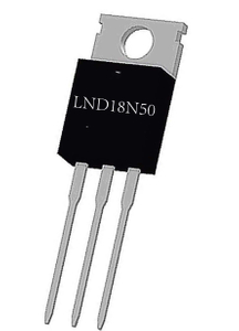 Lonten N-channel 500V, 18A Power MOSFET LNC18N50/LND18N50 TO-220 TO-220F