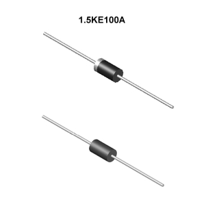 1500W Transient Voltage Suppressor Diodes, DO-201AE, 1.5KE100A