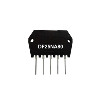 Three Phase Bridge Rectifiers, VRM: 800V, Io: 25A, IFSM: 400A, fetures, applications, TSB-5, DF25NA80 THRU DF25NA160