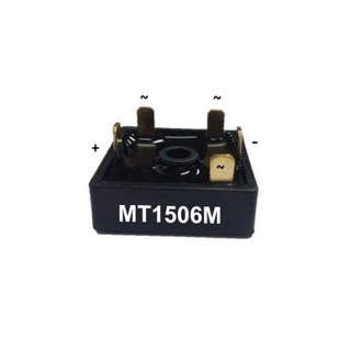 Three Phase Bridge Rectifiers, VRM: 600V, Io: 15A, IFSM: 300A, fetures, applications, MT-M, MT1506M THRU MT1516M