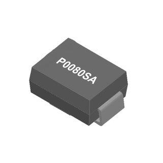 6V/25V/2.2A, Thyristor Surge Suppressors, DO-214AA (SMB), P0080SA