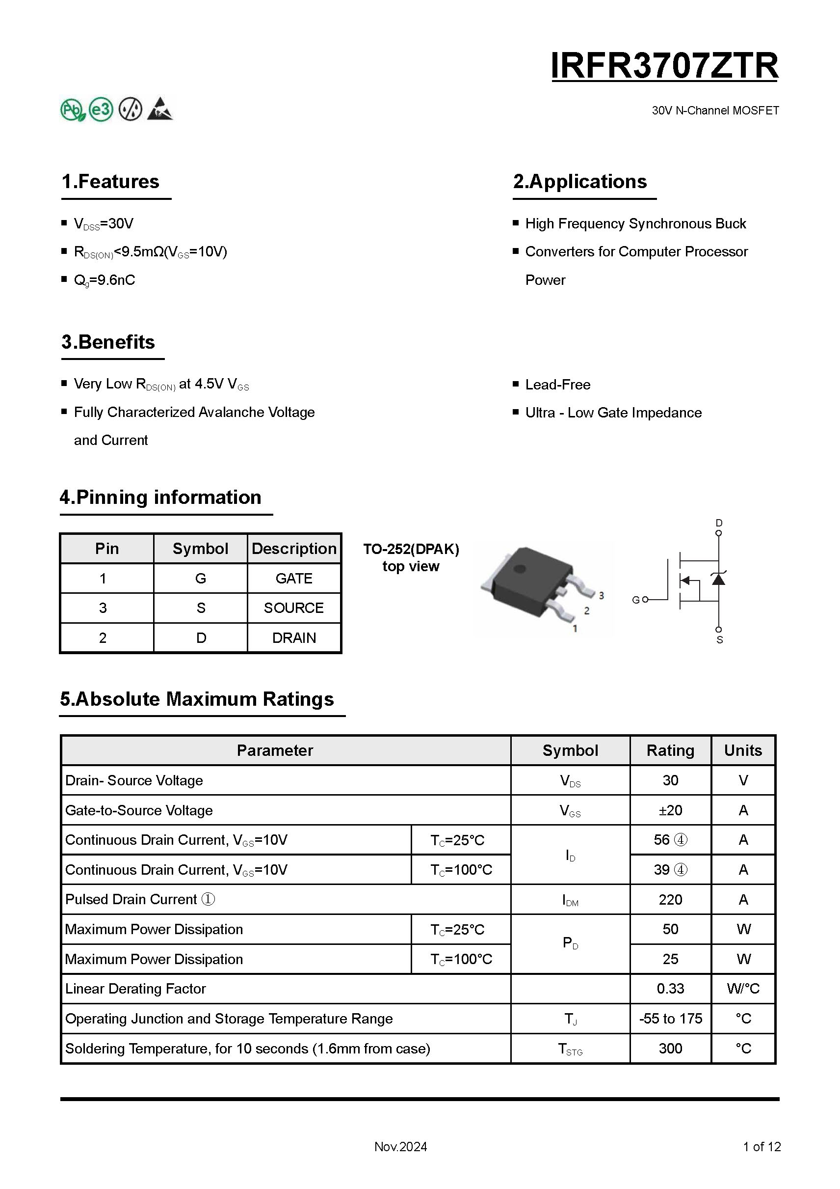 IRFR3707ZTR-1_页面_01