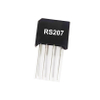 High surge current capability Bridge Rectifiers, VRM: 1000V, Io: 2A, IFSM: 30A, fetures, applications, RS, RS201 THRU RS207