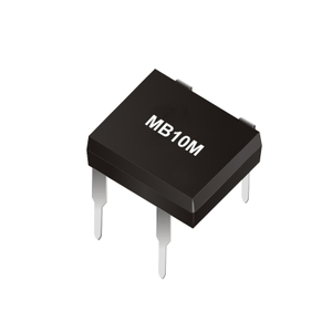 -100 to 1000V/0.8A GLASS PASSIVATED BRIDGE RECTIFIER, MBM, MB10M 