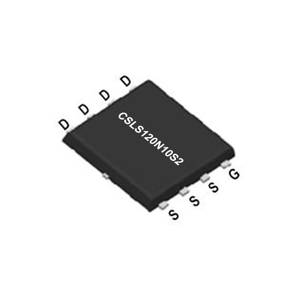 N-Channel 100V 12mΩ Max 60A Sgt Mosfet S2 in Dfn5*6 Package CSLS120N10S2