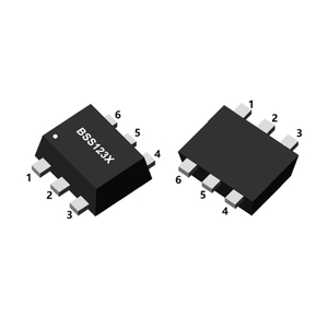 100V 200mA N-Channel and N-Channel Complementary MOSFET in Sot-563 Package BSS123X