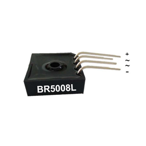 Bridge Rectifiers, VRM: 800V, Io: 50A, IFSM: 500A, fetures, applications, BR-L, BR50005L THRU BR5010L