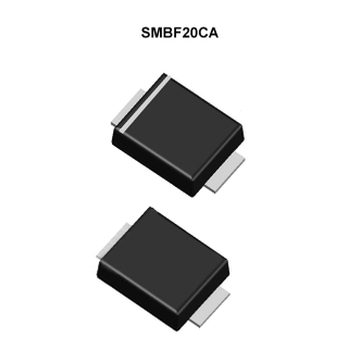 600W Bi Surface Mount Transient Voltage Suppressor, SMBF, SMBF20CA