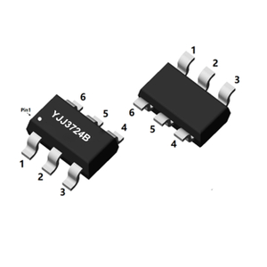 N-Channel and P-Channel Complementary MOSFET, VDSS: 30/-30V, ID: 4/-3A, PD: 1.25W, fetures, applications, SOT-23-6L, YJJ3724B