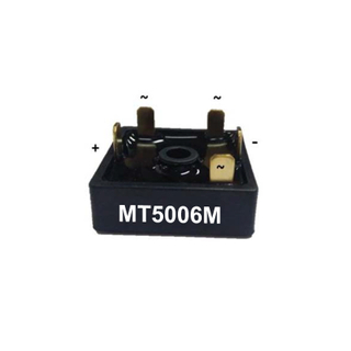 Three Phase Bridge Rectifiers, VRM: 600V, Io: 50A, IFSM: 500A, fetures, applications, MT-M, MT5006M THRU MT5016M