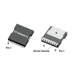 N-Channel 600V, 82MΩ Typ., 105A Super Junction Mosfet T4 in Toll Package CPT60r095FT4
