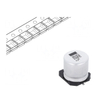 Capacitor: Electrolytic / SMD / 330uF / 25VDC / 10x10x10mm / ±20% / MAL215097601E3