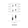 ESD Protection Diode, VBR: 3V, IT: 50mA, VRWM: 2.8V, fetures, applications, SOP8, SLVU2.8-4