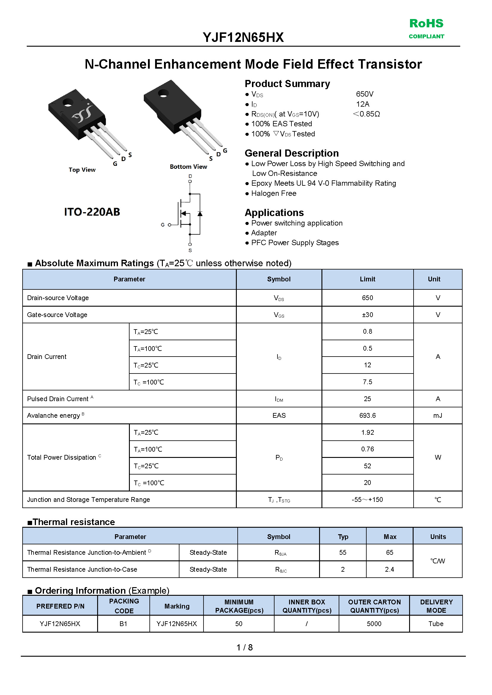 YJF12N65HX-1_页面_1