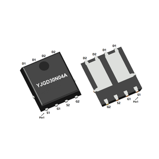 40V 30A N-Channel and N-Channel Complementary Mosfet in PDFN5060-8L Package YJGD30N04A