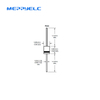 Low leakage current General Purpose Plastic Rectifier P600 Package P600M