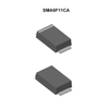 Surface Mount Transient Voltage Suppressor Diodes, Bi, SMAF, SMA6F11CA