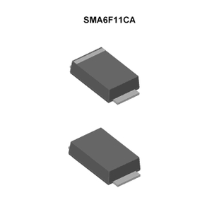 Surface Mount Transient Voltage Suppressor Diodes, Bi, SMAF, SMA6F11CA