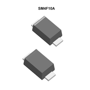 400W Uni Surface Mount Transient Voltage Suppressor, SOD-123FL, SM4F10A